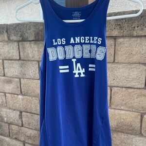 Genuine Merchandise Kids Los Angeles Dodgers Royal Blue Tank Top